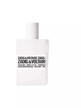 ZADIG & VOLTAIRE | This is Her! Eau de Parfum Vaporisateur 100ml | 